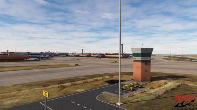 HECA Cairo International Airport - Microsoft Flight Simulator screenshot