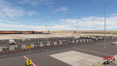 HECA Cairo International Airport - Microsoft Flight Simulator screenshot