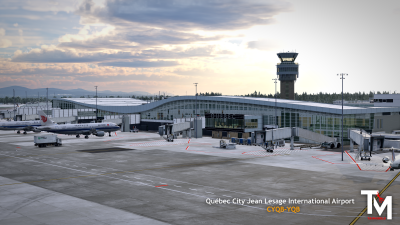 CYQB Québec City Jean Lesage International Airport - X-Plane 12 screenshot
