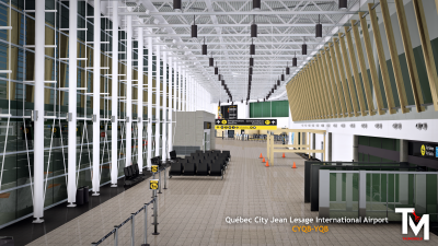 CYQB Québec City Jean Lesage International Airport - X-Plane 12 screenshot
