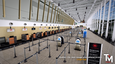 CYQB Québec City Jean Lesage International Airport - X-Plane 12 screenshot