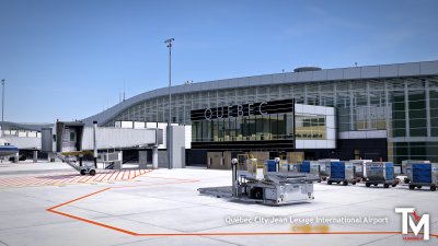 CYQB Québec City Jean Lesage International Airport - X-Plane 12 screenshot