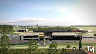 CYQB Québec City Jean Lesage International Airport - X-Plane 12 screenshot