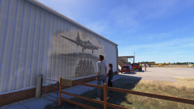 EGSF Peterborough Conington Airport - Microsoft Flight Simulator screenshot