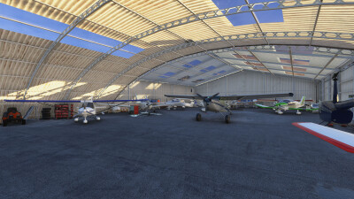 EGSF Peterborough Conington Airport - Microsoft Flight Simulator screenshot