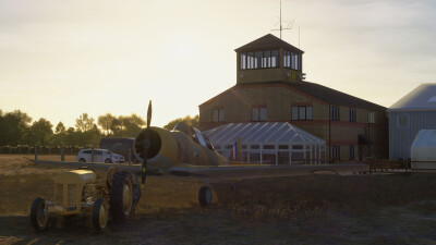 EGSF Peterborough Conington Airport - Microsoft Flight Simulator screenshot