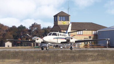 EGSF Peterborough Conington Airport - Microsoft Flight Simulator screenshot