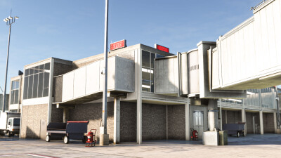 KTUL Tulsa International Airport - Microsoft Flight Simulator screenshot