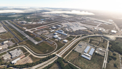 KTUL Tulsa International Airport - Microsoft Flight Simulator screenshot