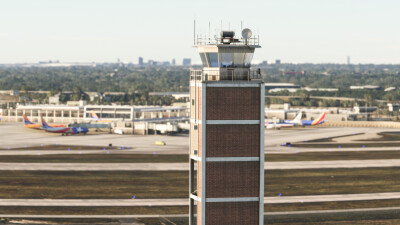 KTUL Tulsa International Airport - Microsoft Flight Simulator screenshot