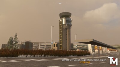 CYQB Québec City International Airport - Microsoft Flight Simulator screenshot