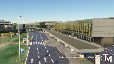 CYQB Québec City International Airport - Microsoft Flight Simulator screenshot