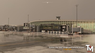 CYQB Québec City International Airport - Microsoft Flight Simulator screenshot
