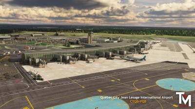 CYQB Québec City International Airport - Microsoft Flight Simulator screenshot