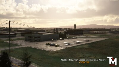 CYQB Québec City International Airport - Microsoft Flight Simulator screenshot