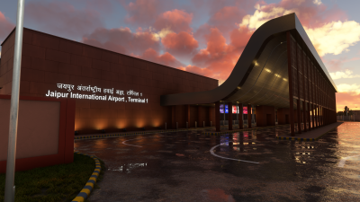 VIJP Jaipur International Airport - Microsoft Flight Simulator screenshot