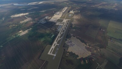 ZYHB Harbin Taiping International Airport - Microsoft Flight Simulator screenshot