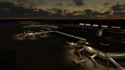 ZYHB Harbin Taiping International Airport - Microsoft Flight Simulator screenshot
