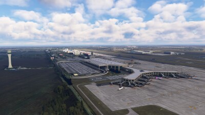 ZYHB Harbin Taiping International Airport - Microsoft Flight Simulator screenshot