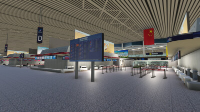 ZJHK Haikou Meilan International Airport - Microsoft Flight Simulator screenshot