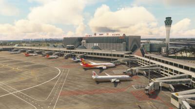 ZJHK Haikou Meilan International Airport - Microsoft Flight Simulator screenshot