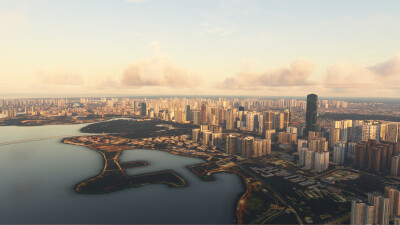 ZJHK Haikou Meilan International Airport - Microsoft Flight Simulator screenshot