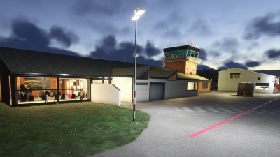 ENRM Rørvik Ryum Airport - Microsoft Flight Simulator screenshot