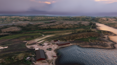 ENRM Rørvik Ryum Airport - Microsoft Flight Simulator screenshot