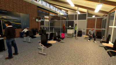 ENRM Rørvik Ryum Airport - Microsoft Flight Simulator screenshot
