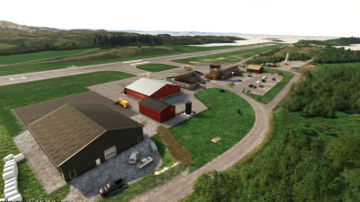 ENRM Rørvik Ryum Airport - Microsoft Flight Simulator screenshot