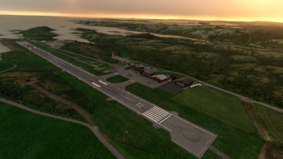 ENRM Rørvik Ryum Airport - Microsoft Flight Simulator screenshot