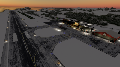 ENRM Rørvik Ryum Airport - Microsoft Flight Simulator screenshot