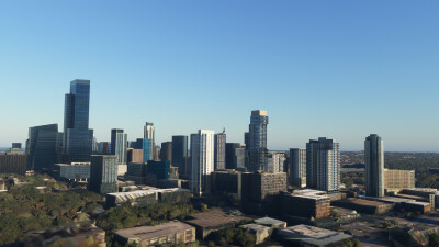 SamScene3D Austin Modern City - Microsoft Flight Simulator screenshot