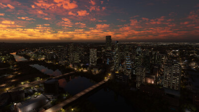 SamScene3D Austin Modern City - Microsoft Flight Simulator screenshot
