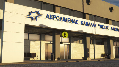 LGKV Kavala International Airport - Microsoft Flight Simulator screenshot