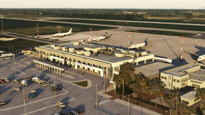 LGKV Kavala International Airport - Microsoft Flight Simulator screenshot