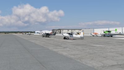 CZBB Boundary Bay Airport - X-Plane 12 screenshot