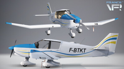 France VFR Livery Pack Centre - Microsoft Flight Simulator screenshot