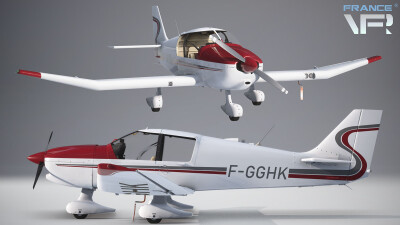 France VFR Livery Pack Centre - Microsoft Flight Simulator screenshot