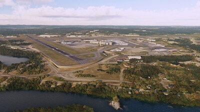 KMHT Manchester-Boston Regional Airport - Microsoft Flight Simulator screenshot
