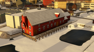 Iron Sim Tromso City Landmarks - Microsoft Flight Simulator 2024 screenshot
