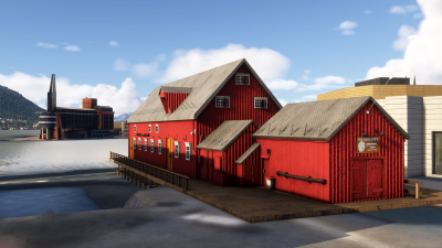 Iron Sim Tromso City Landmarks - Microsoft Flight Simulator 2024 screenshot