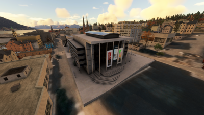Iron Sim Tromso City Landmarks - Microsoft Flight Simulator 2024 screenshot