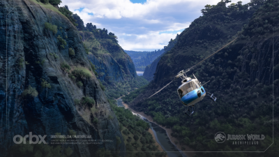 Jurassic World Archipelago - Microsoft Flight Simulator 2024 screenshot