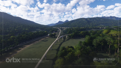 Jurassic World Archipelago - Microsoft Flight Simulator 2024 screenshot