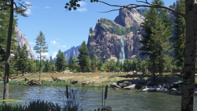 Cli4D Designs Yosemite Valley - Microsoft Flight Simulator 2024 screenshot
