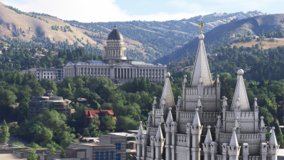 Dfflyer Direct Salt Lake City Pack - Microsoft Flight Simulator screenshot