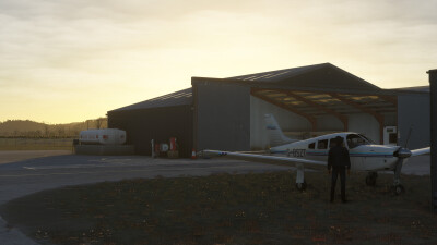EGCW Welshpool Airport - Microsoft Flight Simulator 2024 screenshot