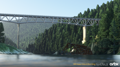 36S Happy Camp & River Strips Klamath River, CA - Microsoft Flight Simulator screenshot
