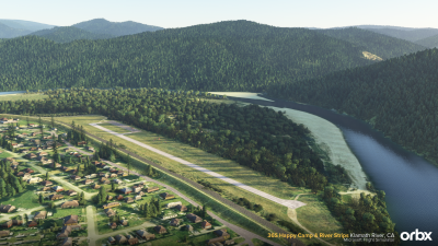 36S Happy Camp & River Strips Klamath River, CA - Microsoft Flight Simulator screenshot